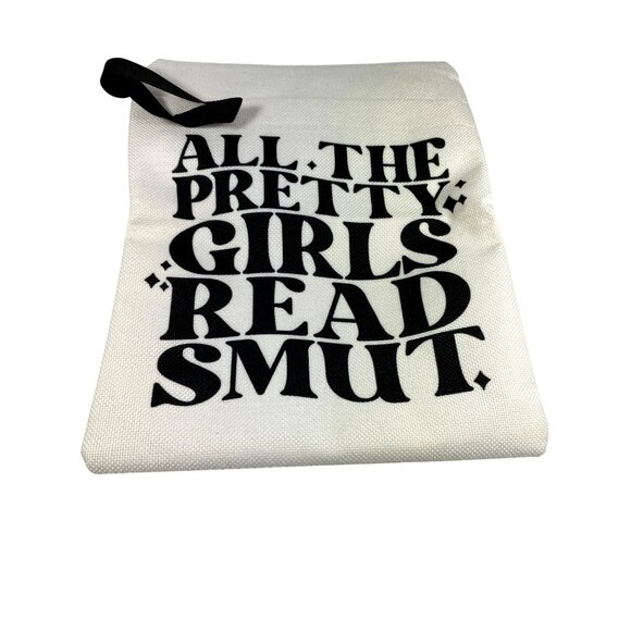unbranded Handbags - Canvas Book Lover Tote Bag “All The Pretty Girls Read Smut”